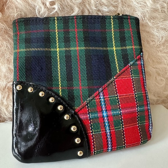 MAC Cosmetics 2010 Holiday Limited Edition Tartan Plaid Makeup Bag Clutch - Picture 4 of 7